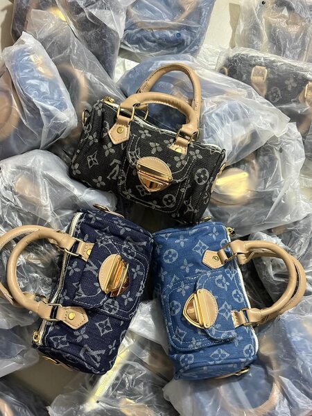 Mini sacs à main en denim