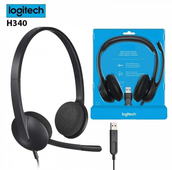 Casque USB Logitech H340