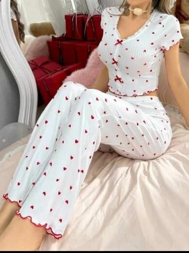 2 piece lounge wear (trousers and top )