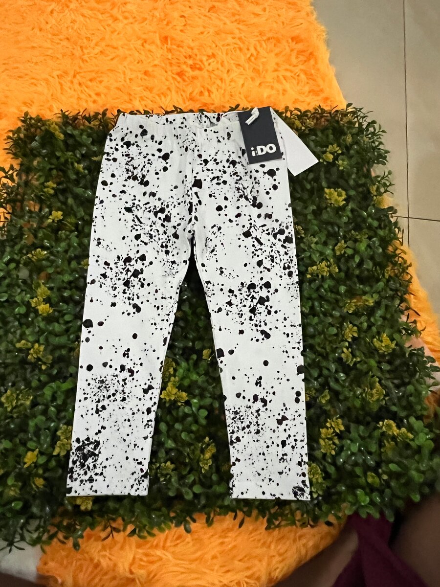 Leggings bébé motif taches