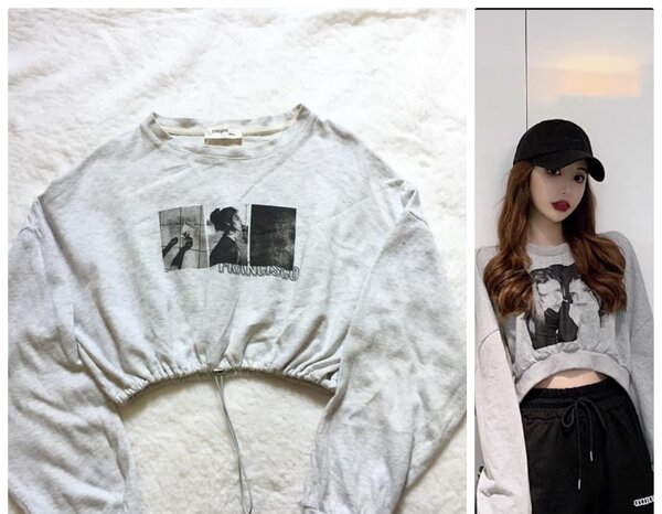 Salaula crop tops and tops