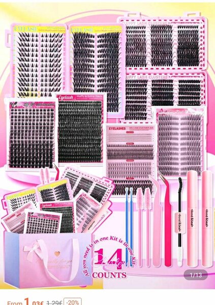 Extension de Cils Multipack