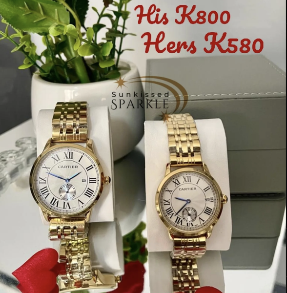 His and Hers🥰- Stainless, Non Tarnish Combo