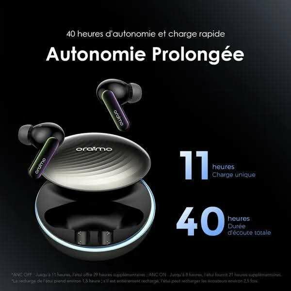 Écouteurs Sans Fil Oraimo SpaceBuds