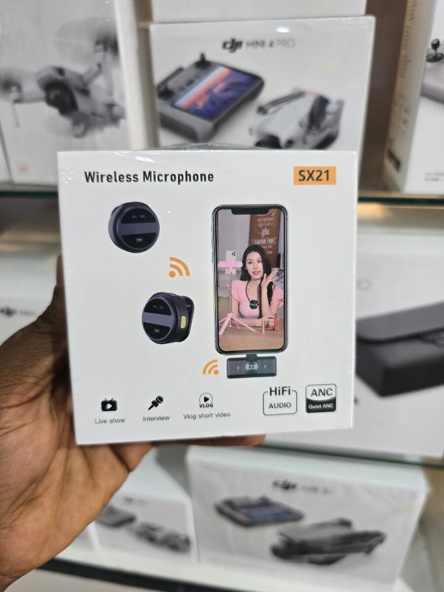 SX21 wireless microphone for Android &iOS