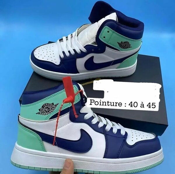 Sneakers montantes colorées