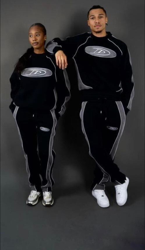 Ensemble de survêtement gris homme