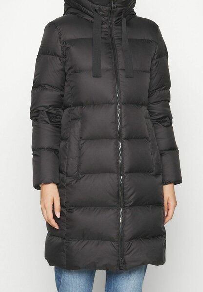 Doudoune Longue Femme Noire