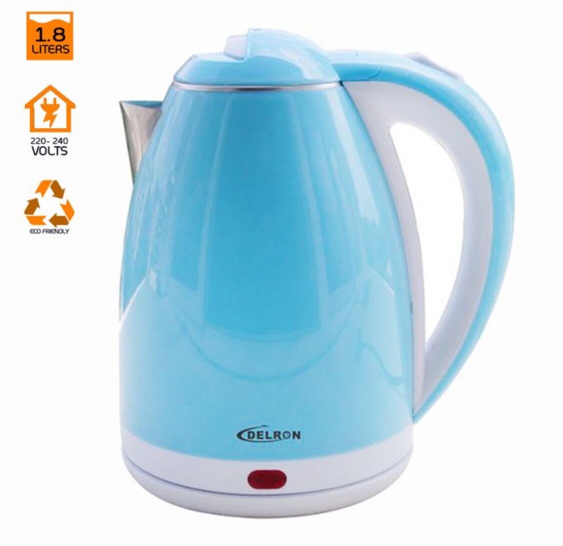 1.8L- Electric Kettle - White/