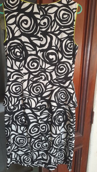 Robe chic à motifs floraux