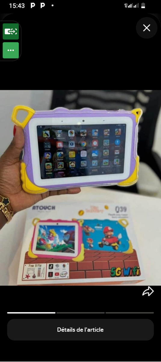 Tablette éducative enfant