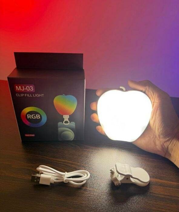 Lampe Clip LED RGB MJ-03