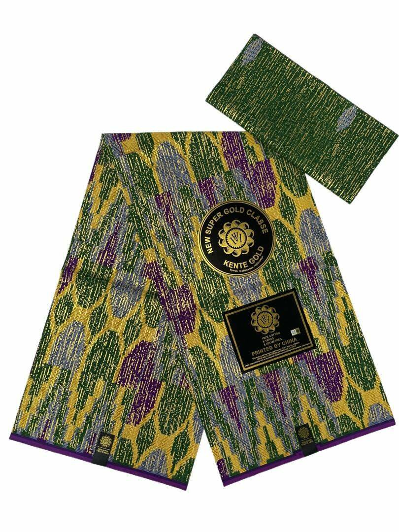Printed Kente