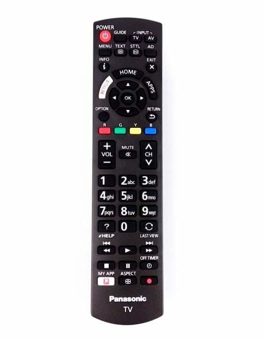 Panasonic smart tv remote