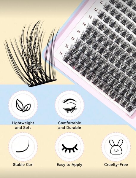 Kit de cils magnétiques pro
