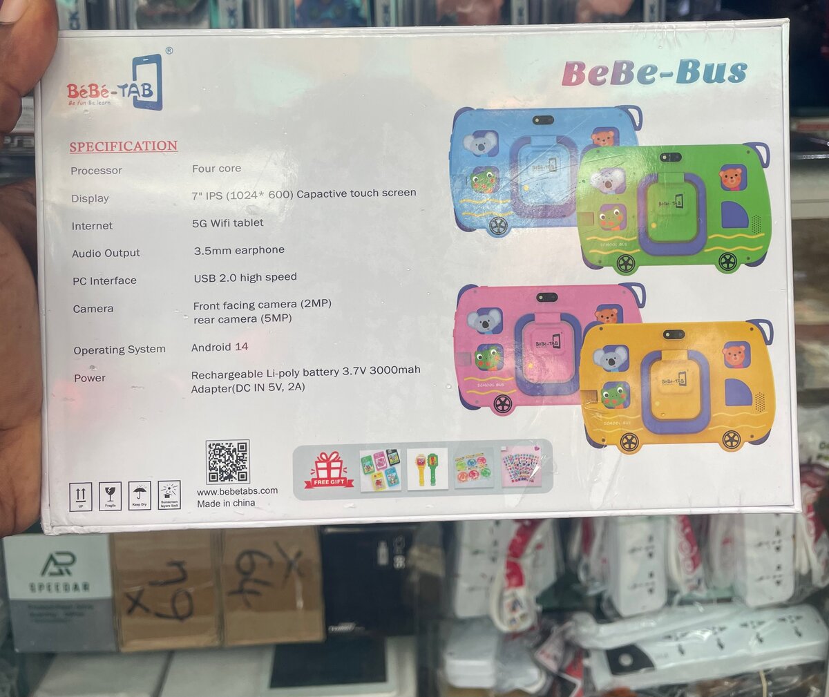 Tablette éducative BeBe-Tab 7"