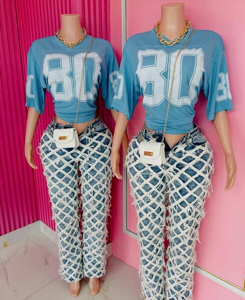 Ladies trousers and tops