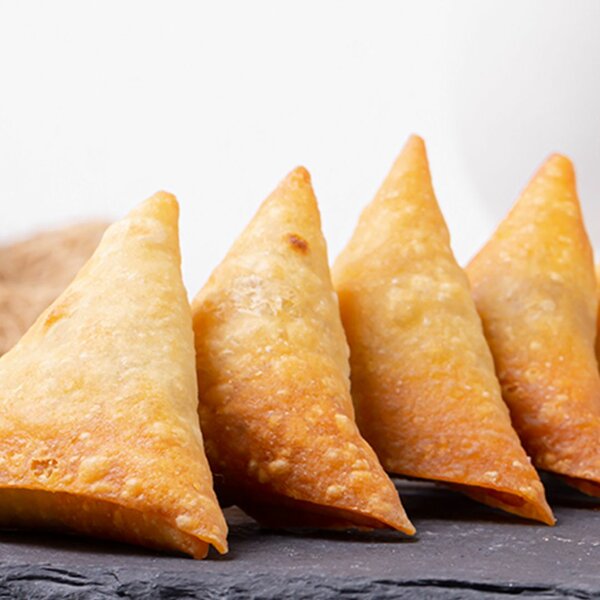 Samosas and pies