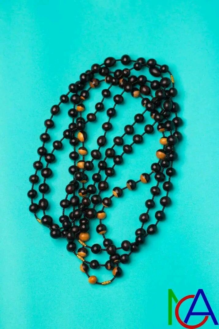 Ebony wood necklace