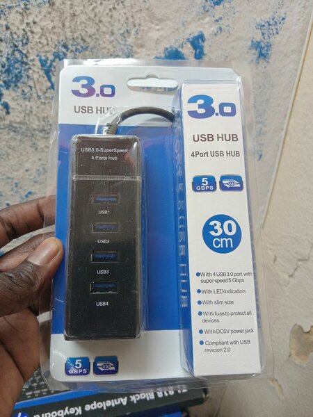 Hub USB 3.0 4 Ports Ultra-Rapide