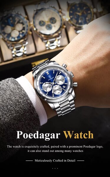 Poedagar Luxury Mens Watch