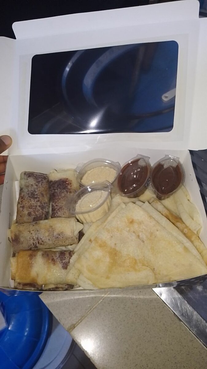 Box de crêpes sucrées