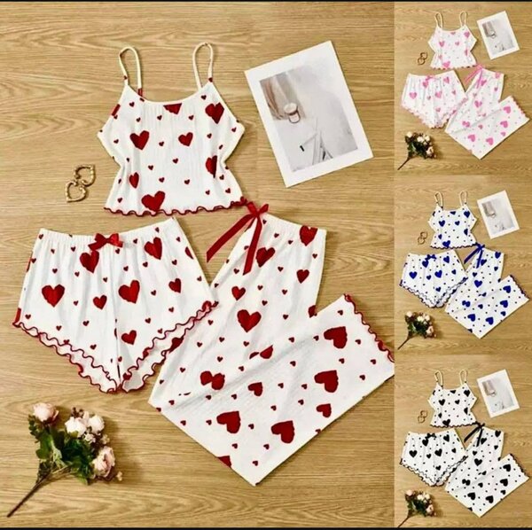 Floral Pajama Set for Women