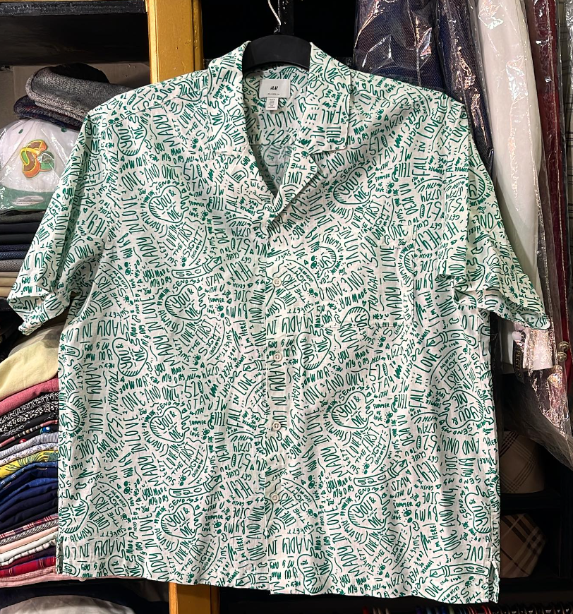 Mens Casual PRINT SHIRT