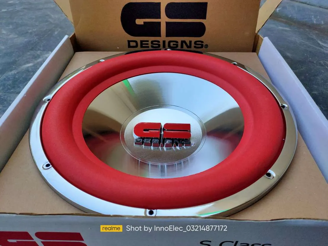 GS Design GS-15S 750 Watt Max 15 Inch Subwoofe