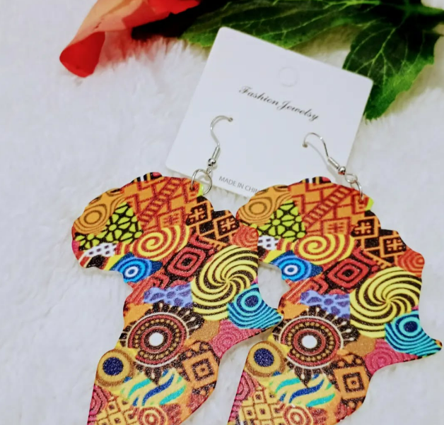 African earrings