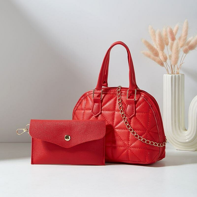 Ensemble élégant sac à main et pochette