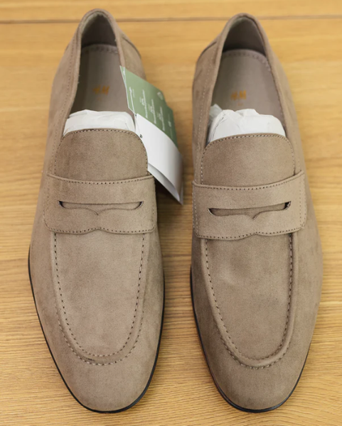 HNM Suede Penny Loafers
