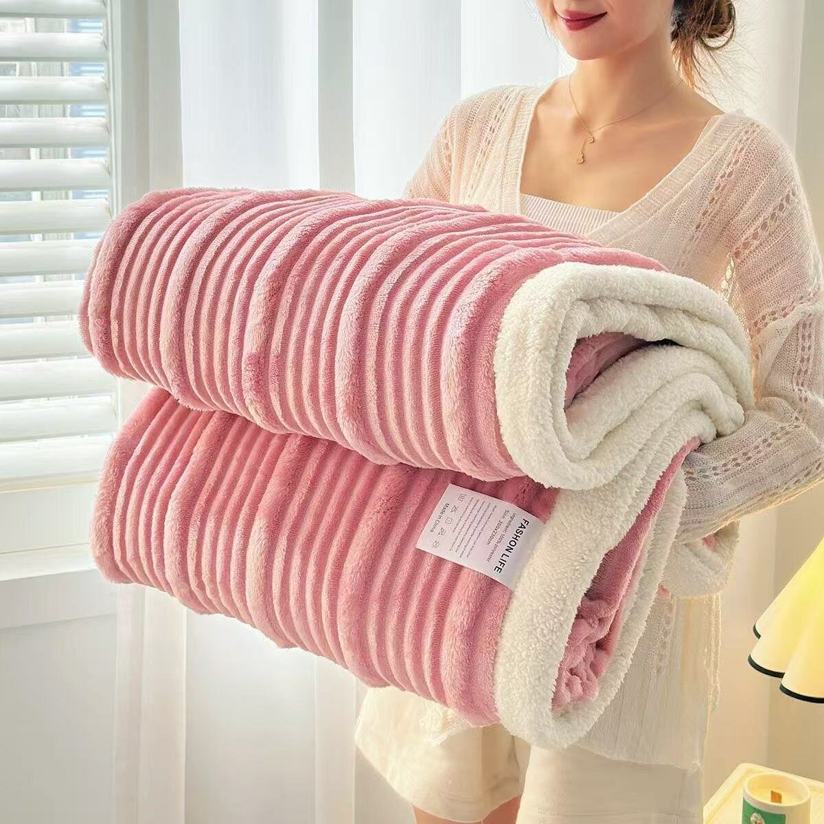 Couverture douce en peluche