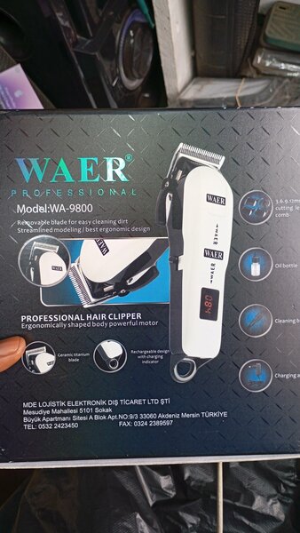 Rechargeable clipper