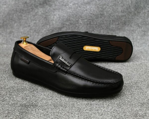 Mocassins en cuir