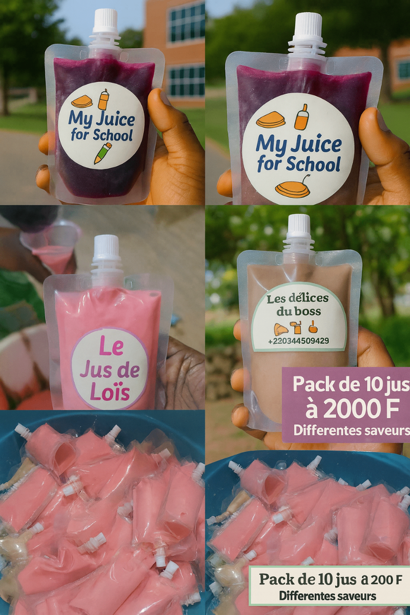 Pack de 20 Jus