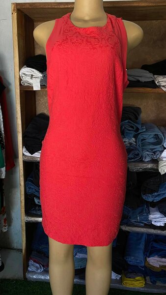 Beautiful and comfortable women's dress red