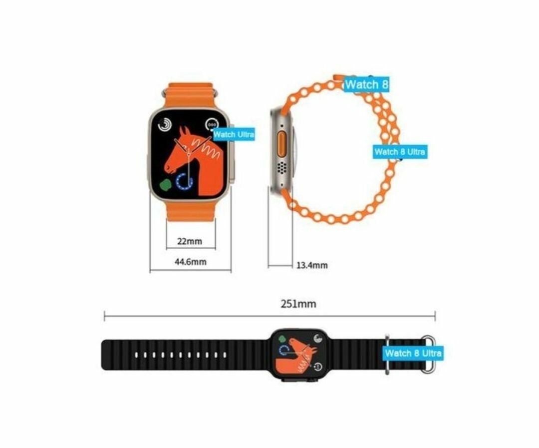 Montre intelligente T800 Ultra