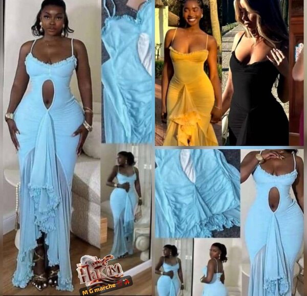 Robe longue élégante soirée