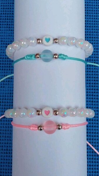 Bracelet d'Amitié Perlé