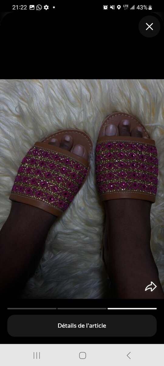 Sandales élégantes à strass