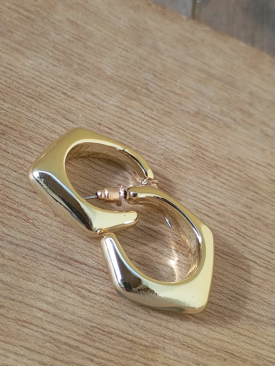 Boucles d'oreilles en alliage