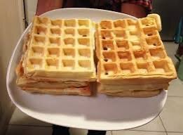 Gaufres nature sucrées