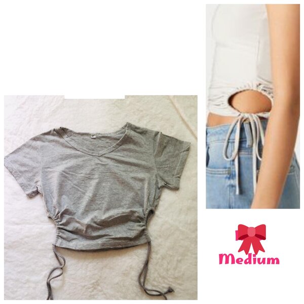 Salaula crop tops and tops