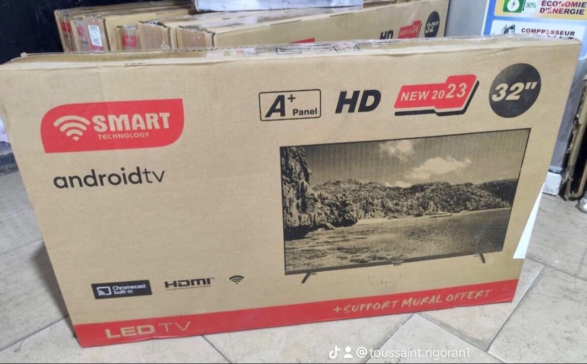 TV LED SMART TECHNOLOGY 32 POUCES AVEC WIFI