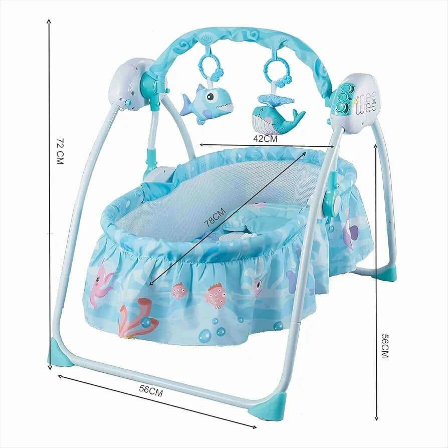 berceau électrique pour bébé à bascule automatique