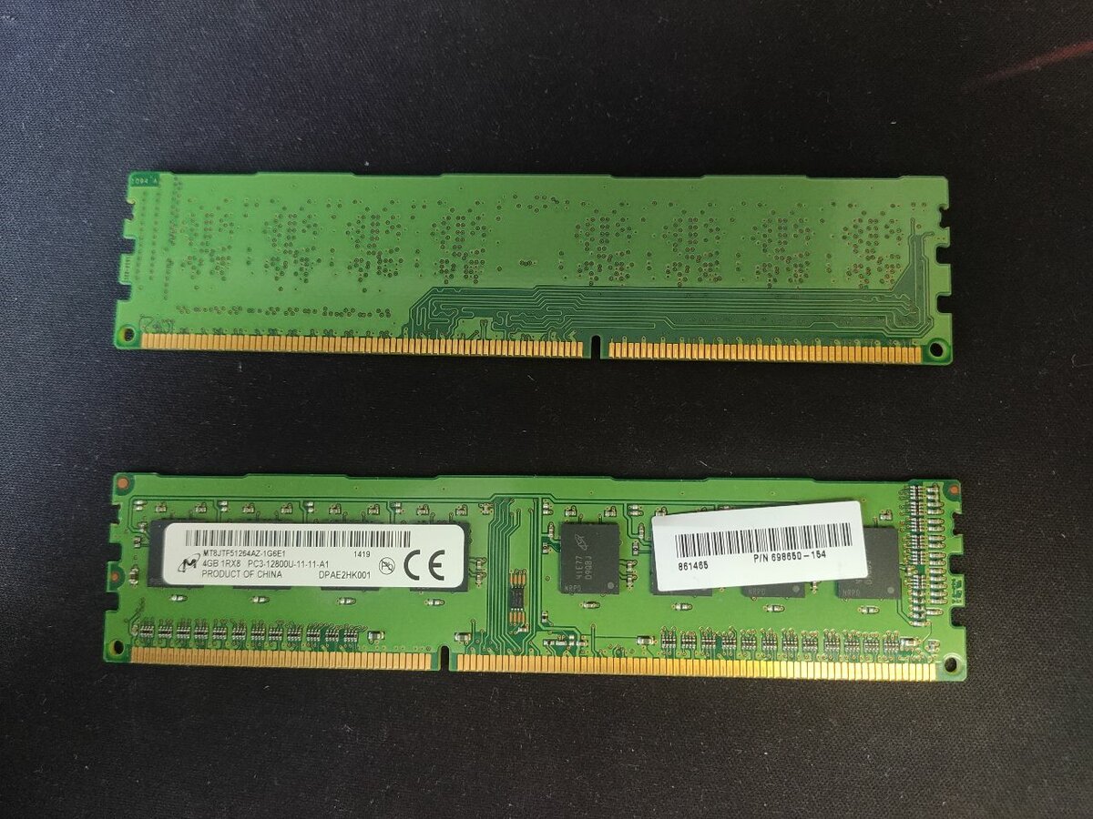 micron ddr3 8gb(2x4gb) 1600mhz