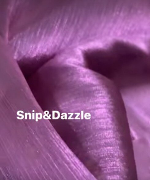 Crinkle Iridescent Organdy