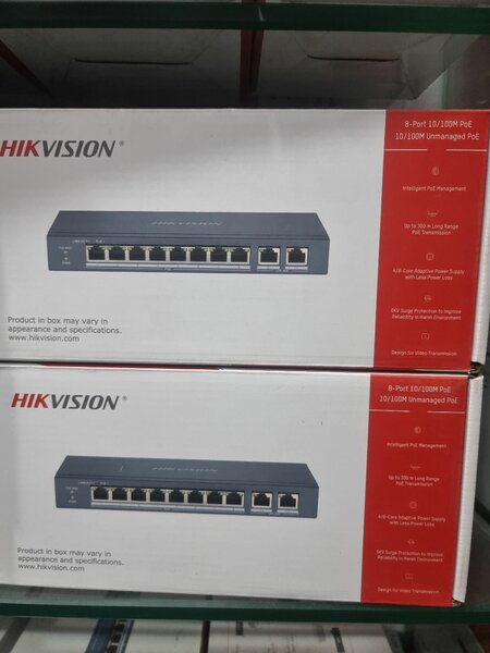 Hik vision poe switch 8 port