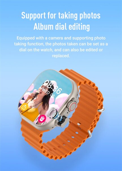 MONTRE AVEC PUCE4G avec Caméra